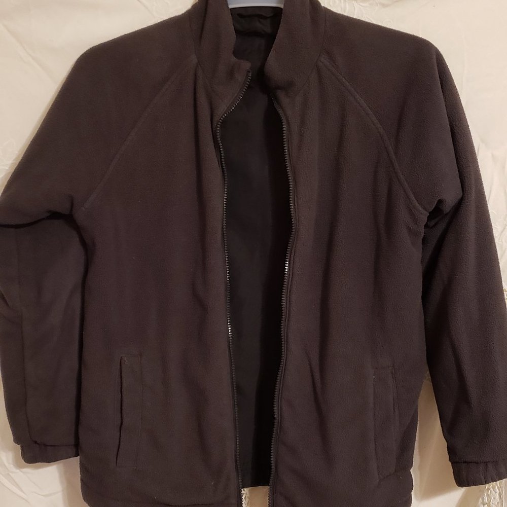 Reversible Jacket, Size M, Black & Gray